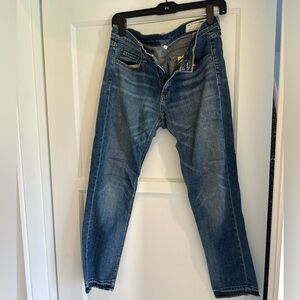 Rag & Bone Blue Straight Jeans Classic Style